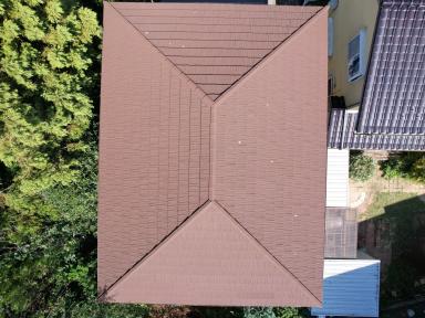 屋根カバー工法・付帯部塗装